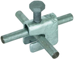 DEHN Összekötő kapocs St/tZn betonvasalásokhoz Rd 6-10/6-10 mm/Fl 30 mm-hez 308025 VK A UNI ST (308025)