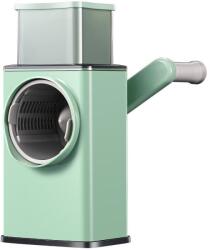 Flippy kézi zöldségszeletelő, 3 rozsdamentes penge, 3 féle szeletelési mód, ABS anyag, maximális szeletelési szélesség 4 mm, tapadókorongos talp, könnyen és biztonságosan használható, 28, 5 x 9, 2 x 13, 5 cm