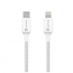 Tactical Stitch Thread Kábel USB-C/Lightning 2m fehér - aqua