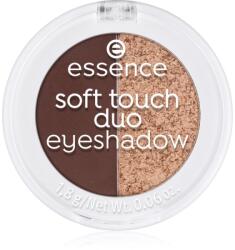 essence Soft Touch Duo duo szemhéjfesték árnyalat 04 Mocha Muse 1 g