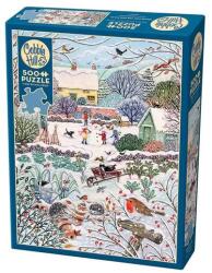 Cobble Hill 500 db-os puzzle - Winter Holidays (45097) (45097)
