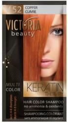 Victoria Beauty VICTORIA Keratin Therapy Hajszínező Sampon 40ml - V52 Réz