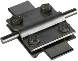 DEHN 318209 Keresztösszekötő kapocs NIRO (V4A) Rd 8-10/FI 30 mm-hez Fl 30/30 mm köztes lemez nélkül KS 8.10 FL30 V4A (318209)