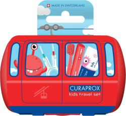 CURAPROX Travel szett KIDs, piros