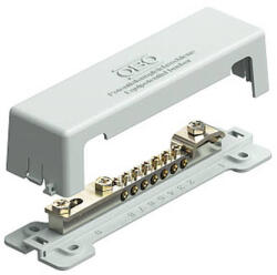 OBO potenciálkiegyenlítő-sín (EPH), szürke 188mm 5015073 (5015073)