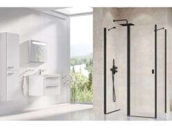 RAVAK Chrome CRV2+CPS zuhanykabin fekete, több méretben (1QV40300Z1+9QVA0300Z1)