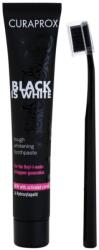 CURAPROX Black Is White Light Pack + 8 ml Black Is White fogkrém