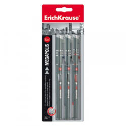 ErichKrause Zselés toll Megapolis 0, 5 mm 3 db-os bliszter (26679) (26679)