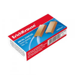 ErichKrause Tűzőkapocs No. 10 1000 db/doboz rézszínű (7139) (7139)