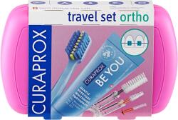 CURAPROX Travel Set Ortho, rózsaszín