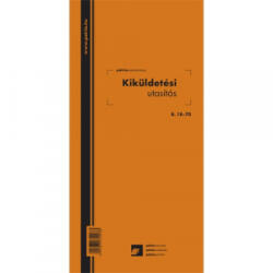 Pátria Kiküldetési utasítás (belföldi) 50 lapos tömb 140x285 mm