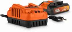 Powerplus POWDP90630 Töltő, 20 V/40 V 2, 0Ah + Akkumulátor, 20 V Li-Ion, 3, 0 Ah (POWDP90630)