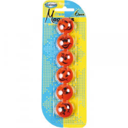 Centrum Táblamágnes 30 mm 6 db/csomag mintás (82713) (82713) - aqua