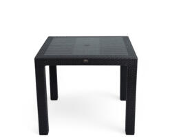  Rattan asztal antracit (BT14)