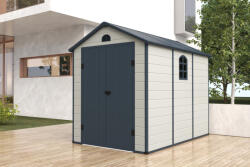 Báthory Ave E 6X9 műanyag kerti ház 190X280X226 cm (BAT6)
