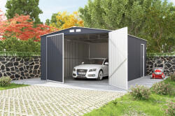 Báthory S1004B fém kerti ház 380X480X232 cm (BAT13)