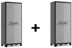 Keter 2db Vízálló és zárható Titan műanyag szekrény 5 lábbal AKCIÓS