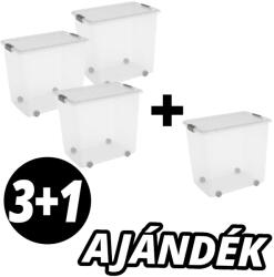 Keter 3-t fizet, 4-et vihet W box tárolódoboz XL 78L AKCIÓS