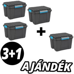 Keter 3-t fizet, 4-et vihet Scuba Box M vízálló láda 45L AKCIÓS