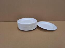  Party tányér BIO lebomló 17cm, 50db-os