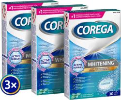Corega Whitening Pro, 3×30 darab