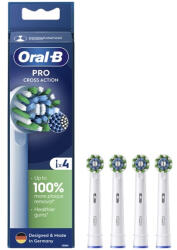 Oral-B EB50-4 Pro Cross Action fogkefe pótfej, 4db, fehér