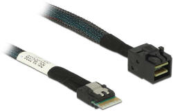Delock Kábel Slim SAS SFF-8654 4i & gt; Mini SAS HD SFF-8643, 50 cm (85081)