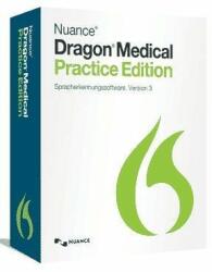  Nuance Dragon Medical Practice 3. kiadás | Teljes verzió | Német és angol