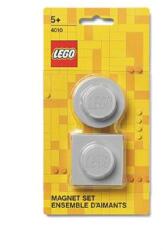 LEGO Magnet, 2 forme diferite, LEGO, gri 40101740 (40101740)