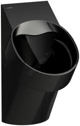Laufen h8402860200001-Писоар със сензор val 230v, заден водопроводен вход, заден отвод, в черен гланц (lf0188)