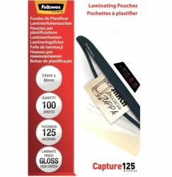 Fellowes lamináló fólia 54x86mm/125m fényes (100) Fellowes (5306302)