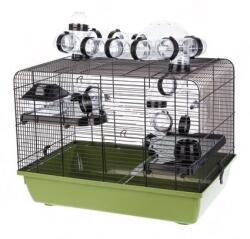  INTER-ZOO Pet Products Cușcă pentru rozătoare GALAXY + TERRACE 58 x 38 x 55 cm VERDE