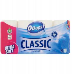 Ooops! ! Classic Sensitive toalettpapír 3 rétegű 8 tekercs (5998648704310)