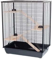  INTER-ZOO Pet Products Cușcă pentru rozătoare Diego + wood 78 x 48 x 97 cm NEGRU