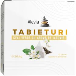 Alevia Ceai verde cu aroma de iasomie Tabieturi, 12 plicuri, Alevia