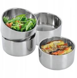 Orion Thermo Ebéd Termosz, 4 fokozatú, rozsdamentes acél, 4×0, 9l (120957)