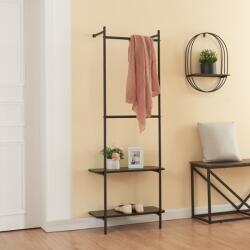 PremiumXL Fali Gardrób Bremanger 162x60x26 cm Fekete