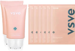 VSVE Feszesítő Nyak- és Arcápoló Szett - Több Peptid Nyakkrém (120g, 2db) & Kollagén Arcmaszk (25ml, 6db)