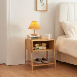 PremiumXL en. casa Éjjeliszekrény Håbo 50x45x36 cm bambusz