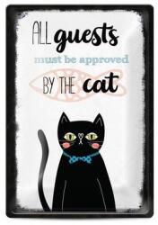  Placa metalica - All guests. . . CAT