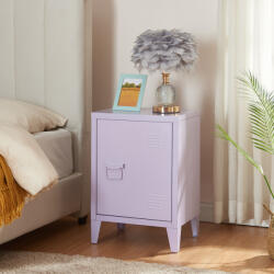 PremiumXL en. casa Éjjeli szekrény Inari bal oldali fogantyúval acél lila