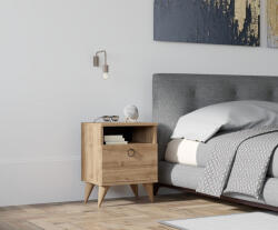  Barlo Éjjeliszekrény - Dió