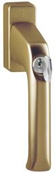 HOPPE Maner fereastra seria London 013S/U34, cu incuietoare H001, 7 x 32 mm, aluminiu F1, HOPPE (1827755) - bricolaj-mag