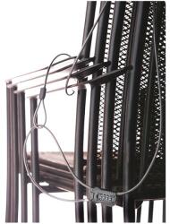 Burg Wachter Lacat Snap+Lock 720 200, cu cablu 2 m, deblocare cu cifru cu 4 role, cablu Ø 4.5 mm, BURG WACHTER (29830)