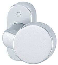 HOPPE Buton plat pe rozeta E58G/55, pentru usi profilate, fix, F69, 8mm, HOPPE (3165476) - bricolaj-mag