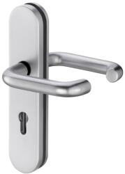 edi Set maner Logo 8753/7203 pentru usi de intrare 65-75mm, aluminiu, forma U, 60/10 mm, EDI (8753920301)