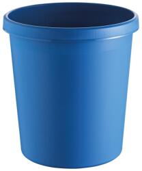 HELIT Cos de gunoi, model The german, din plastic, 30 l, inaltime 410 mm, Ø 350 mm, albastru (H61061.34) - bricolaj-mag Cos de gunoi