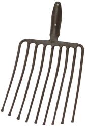 Idealspaten Furca de piatra 9 dinti arc negru tern (67800000) Furca