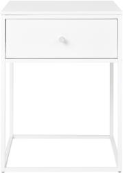 House Nordic Fehér Fiókos Éjjeliszekrény