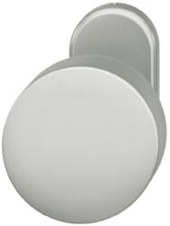 FSB Buton plat pentru usi profilate, pe rozeta ovala 07 0829, 70 x 32.5mm, Ø 50mm, fix, aluminiu F1, FSB (0070829228010105)